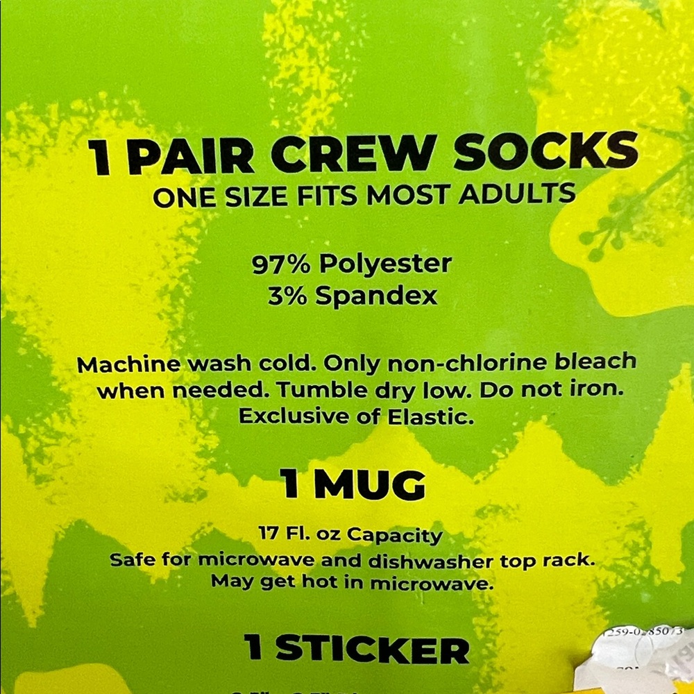 Disney Stitch Space Sock In A Mug Set - Picture 4 of 4